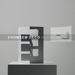 Modern Geometric Metal Folding Decorative Accessories Home Living Room Office Desk Top Display Simple Style Chinese Made