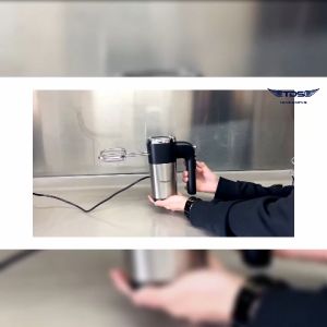 Hand Mixer เครื่องผสมมือ HM-H27 บุคคล ABS กระดาษ Stainless steel full metal gear และ copper 400W สำหรับ 5 ปัจจุบันการเปิดแชร์ with VDE และ นอนเครื่องทำซ้ำอาหาร บรรจุภัณฑ์และเหมาะสมที่สุดในสินค้าของคุณ