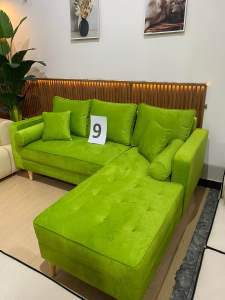sofa bed ruang tamu warna mocca