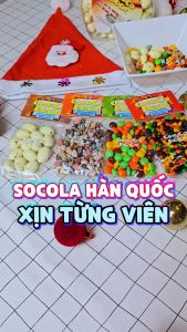 Combo 4 gói kẹo socola Choco Rock 65g (Nhập khẩu Hàn Quốc)