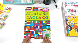 Sách - Atlas Sticker Các Lá Cờ - ndbooks