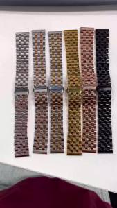 Dây Đeo Đồng Hồ Bằng Thép Không Gỉ Nguyên Khối Chất Lượng Cao 18mm/20mm/22mm Dây Đeo Đầu Cong Phổ Thông Dành Cho Nam Tương Thích Với Tissot Citizen Seiko