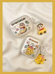 Adorable Pikachu Cartoon Airpods pro Case Wireless Bluetooth Protective Cover for  Earphones Soft TPU Shell Second Third Fourth Generation