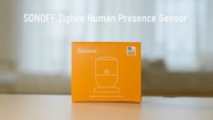 Sonoff เซ็นเซอร์ตัวจับความเคลื่อนไหว Zigbee แบบเรดาห์ (SNZB-06P) พร้อมเซ็นเซอร์วัดระดับแสง Human Presence Sensor