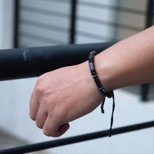 AGIFA - Gelang BLACK BAMBOO - Gelang Etnik - Pria Wanita