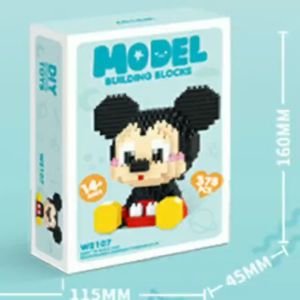 Mô Hình Lắp Ráp Model - Đồ Chơi Xếp Hình Nhân Vật Mô Hình Hoạt Hình Chất Liệu Nhựa Tinh Khiết An Toàn - Đồ Chơi Cho Bé Trai Bé Gái