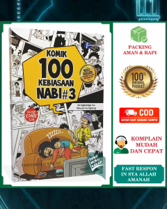 Komik 100 Kebiasaan Nabi Jilid 3 ORIGINAL Karya Wawan Kungkang Penerbit Salsabila
