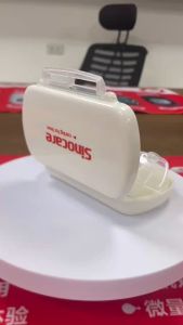 Sinocare 1pc Pill Case For Tablets 6 Grids Medicine Pills Organizer  Drug  Capsule Plastic Storage Box  Travel Pill Box