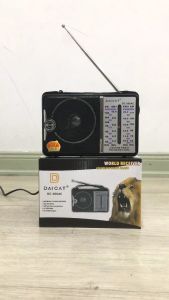 Đài Radio DAICAT DC-606AC Cassette FM Âm Thanh To Rõ Nét Bắt Sóng Cơ Dễ Dùng