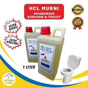 HCL CAP GENNI PEMBERSIH PORSELEN 1 LITER 5X lebih kuat dan hemat bersihkan kerak kamar mandi Pembersih Ramah Lingkungan Indonesia Botol Kemasan Praktis Untuk Pembersih - Lazada