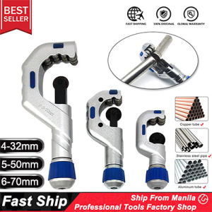 Stainless Steel Roller Type Tube Cutter Metal Scissor 4-32/5-50/6-70mm Bearing Pipe Cutter Copper Tube Plumbing Cutting