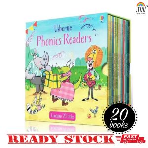 (20 books) Usborne Phonics Readers Box Set Collection