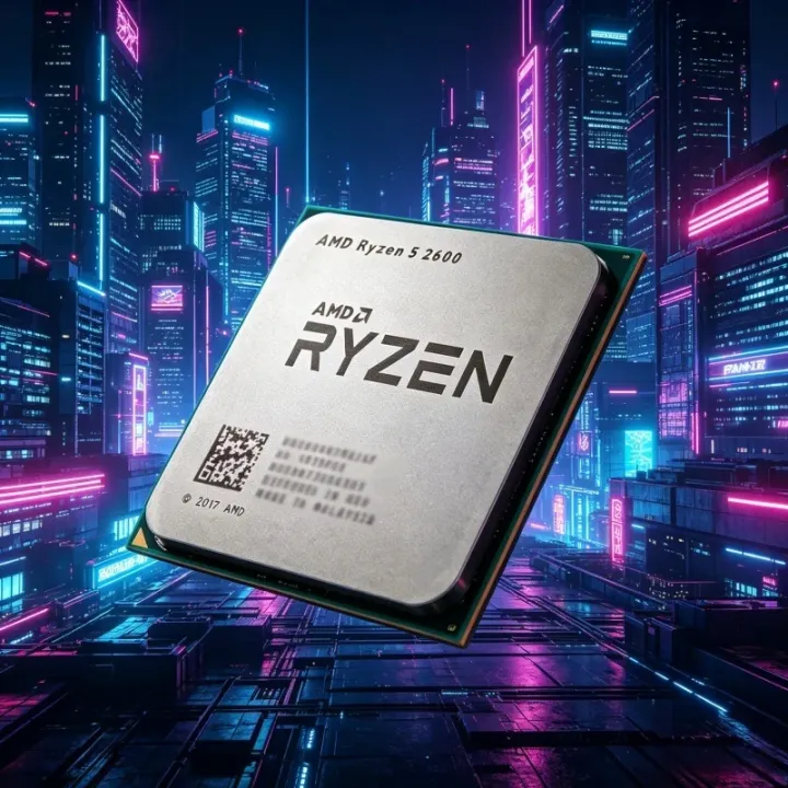 AMD | Economical AMD Desktop Processor Ryzen 5 R5 2600 Socket AM4, 3.4GHz 6-Core 12-Thread
