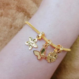 JIN JING PDR CHARM BUNGA/BUTTERFLY EMAS 916 ORI 1.13G/1.33G/1.34G/1.49G