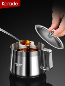 Korade | Stainless Steel Heat Resistant Seasoning Bottle with Spoon