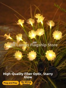 Atmospheric Solar Outdoor Light Fiber Sakura