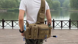 Th-Multifunctional Luya Pack เอวกระเป๋า Rod เบ็ดกระเป๋าตกปลาความจุสูงกลางแจ้งตกปลายุทธวิธี Camo กระเป๋าสะพาย