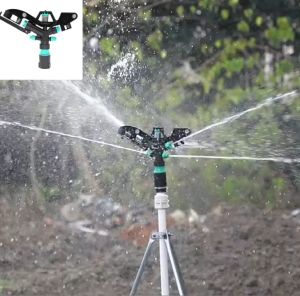 Kincir Air Penyiraman 1 Inchi Mutar 360 Derajat - Jarak Semprot 24m - Penyiraman Merata dan Akurat - Tanpa Merusak Struktur Tanah