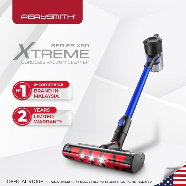 PerySmith Cordless Vacuum Cleaner Xtreme Series X30 Lazada