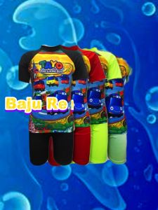 Promo Clearing Sale!!! Baju Renang Anak Model Setelan Usia 4-8 Tahun Karakter Cars (ABTK-K02)