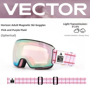 VECTOR | Anti-Fog Large Field Ski Goggles