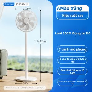 AIRMATE | Quạt Điều Hướng Từ Xa Có Lưu Lượng Gió Mạnh Vô Âm