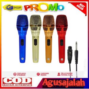SHURE MICROPHONE KARAOKE KABEL 5METER BEST QUALITY PREMIUM