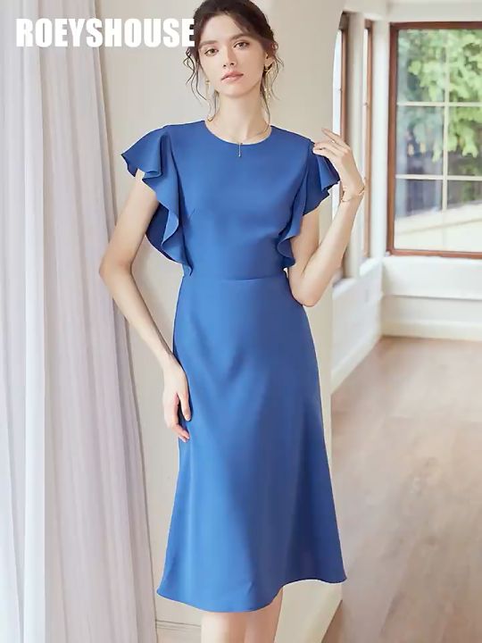 Zanzea váy xòe in hoa cổ điển cho nữ Đầm tay ngắn cổ chữ V đơn giản giải  trí #11 - Đầm, váy nữ | ThờiTrangNữ.vn