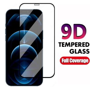 9D Full Tempered Glass For IPhone 18 Duo 17e 17 Pro Max 16e 16 15 14 13 12 11 Pro Max 6 6s 7 8 Plus X XR XS Max SE 2022 2020 Screen Protector For iPhone 18Duo18pro 17pro 17air 16pro 15pro 14pro 13pro 12pro 11pro  max 15plus 14plus 16plus Glass Film