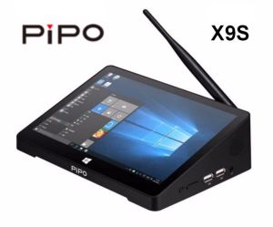 Pipo X9S Smart Box 8.9” Mini PC Windows10 Free wireless keyboard Mouse/HDMI cable