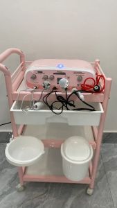 Máy Chăm Sóc Da Đa Năng 5in1 mẫu mới M-2897( Thải Chì Hút Mụn Điện Tím Sát Khuẩ Đốt Nốt Ruồi Phun Oxi)