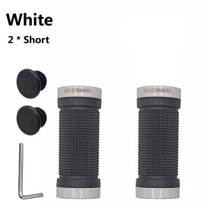 SHIZIWANGRI | SHIZIWANGRI MTB Grips 80mm/129mm High Quality Rubber Bicycle Handlebar Anti-Skid Cover Rubber Bike Gloves Turn Handle