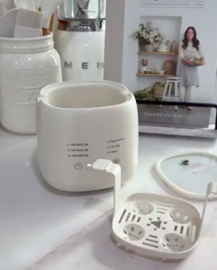 🐻DAILY2U🐻 Egg Boiler Cooker 300W 4 Egg Boiler Capacity Automatic Quickly Cooked Multifunctional Egg Steamer煮蛋器 Egg Cooker Multifunctional Four Egg Boiler Steamer Boiling Machine Household Automatic Power Off Egg Steamer 煮蛋器