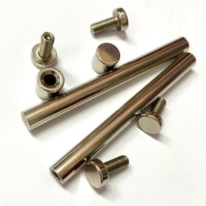 Acrylic Picture Frame Screws And Nuts Iron Column Car Parts Double Set Screw Rod M4M5 Carbon Steel Hardware Fasteners