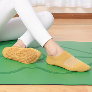 Double Pack Mercerised Cotton Professional Women Pilates Yoga Socks