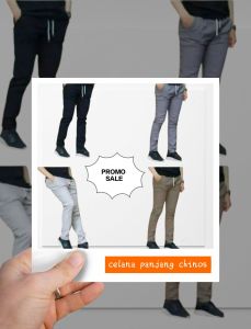 celana panjang chinos promo spesial paket hemat 4 pcs 100 ribuan