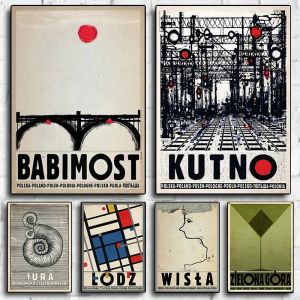 โปสเตอร์วิสต้าสำหรับการตกแต่งบ้านห้องภาพท้องถิ่นแบบดั้งเดิมสไตล์โปแลนด์โปสเตอร์แบบวิสต้าสำหรับศิลปะบนผนัง