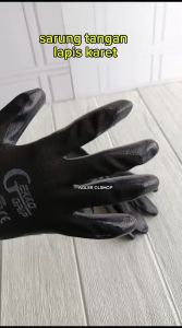 ( ECER 1 Pasang )Sarung Tangan Kerja Cowok Cewek Dewasa / Sarung Tangan Karets Lateks/Sarung Tangan Serba Guna