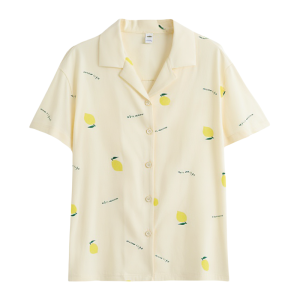 Bộ đồ ngủ nữ MiiOW làm bằng Modal tay ngắn quần cotton mát mẻ