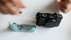 Bao da Half case máy ảnh Fujifilm XM5