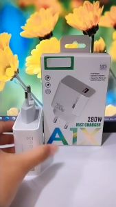Batok Adapter OPP A1X 280W Super Vooc Support Fast Charging