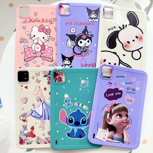 For iPad 10.2 10 10.9" iPad 10th 9th 8th 7th 6th 5th Gen Pro 11 10.5 6 5 9.7 2017 2018 Air 5 4 3 2 1 Tablet Protective Case Fashion Cute Cartoon Pattern Photo Frame Painted Casing
