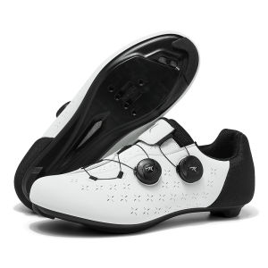 A23 Road Bike Cycling Shoes Men Women White Racing Self-Locking Speed Bicycle Sneakers Cleats Non-slip Mountain Cycling Shoes