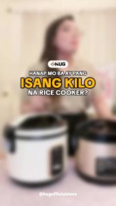 HUG Home High End Mini Rice Cooker Standard 1.5L- 3L Capacity Multi-Functional Household Kitchenware