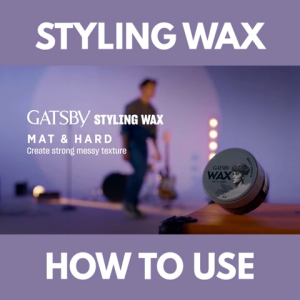 GATSBY STYLING WAX MAT & HARD 75g