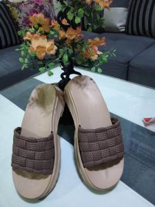 sandal slop wanita mackers motip anyam (.bonus jepit rambut