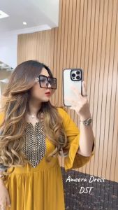 AMEERA DRESS GAMIS SUSUN WANITA REMAJA DAN DEWASA TERBARU BAHAN RAYON ADEM DAN HALUS RESLETING BUSUI JUMBO LD 120 TERLARIS DAN BEST SELLER