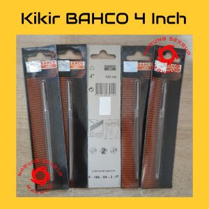 Kikir Bahco 4" Slim Taper Saw File