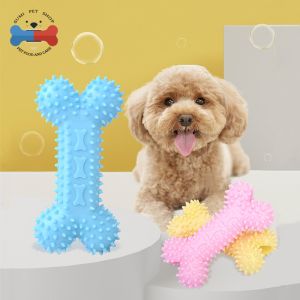Pet Dog Resistant To Bone Pet Dog Puppy Thorn Toy for Teeth Training  Chewing Toys