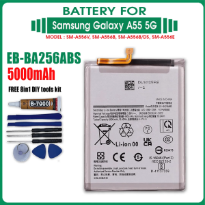 EB-BA256ABS high quality battery for Samsung Galaxy A55 5G(SM-A556)with free 8IN1 DIY tools